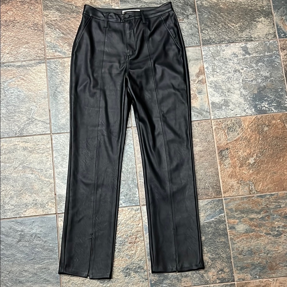 KanCan Black Leather Pants